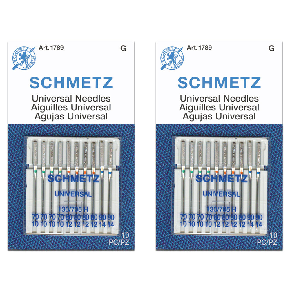 Schmetz Universal Needles - 80/12 - Ten per card