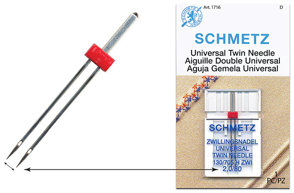 SCHMETZ Twin Needle