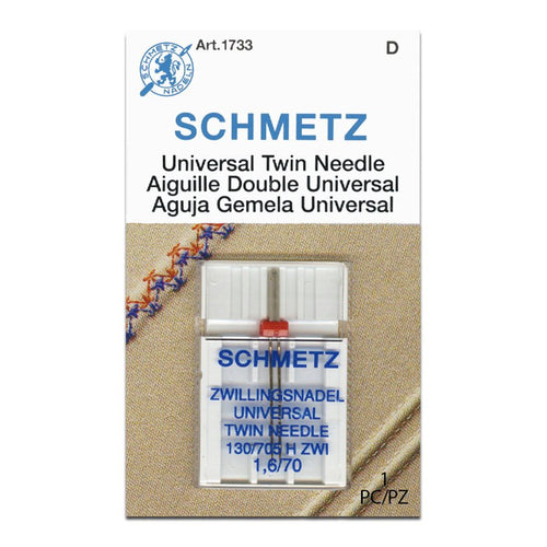 Schmetz Sewing Machine Needles 80/12 Universal - Art 1709 - 036346317090  Quilting Notions