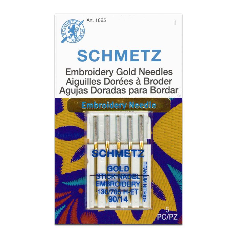 Schmetz Embroidery Needles - Size 90/14
