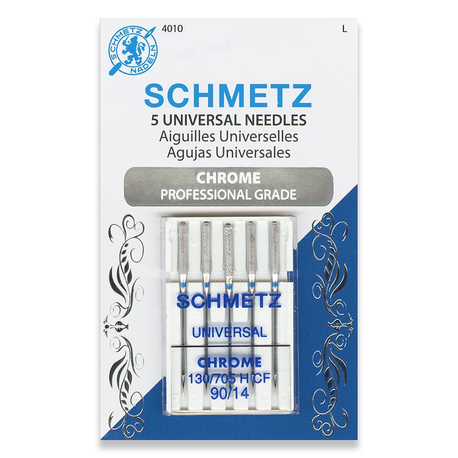 Schmetz Regular Point Straight Stitch Industrial Machine Needles - 794,  7x3, DYx3 - 10/Pack - WAWAK Sewing Supplies